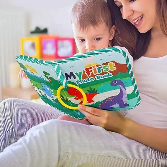My First Baby Photo Book with Safe Mirror