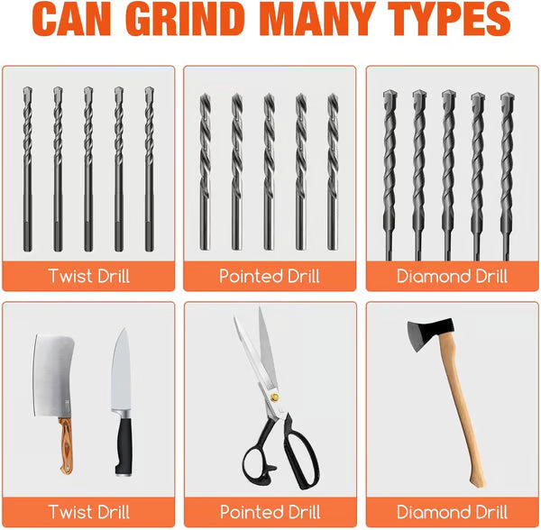 💎 Professional Drill Bit Sharpening Tool🛠️ Extend the Life of Your Drill Bits