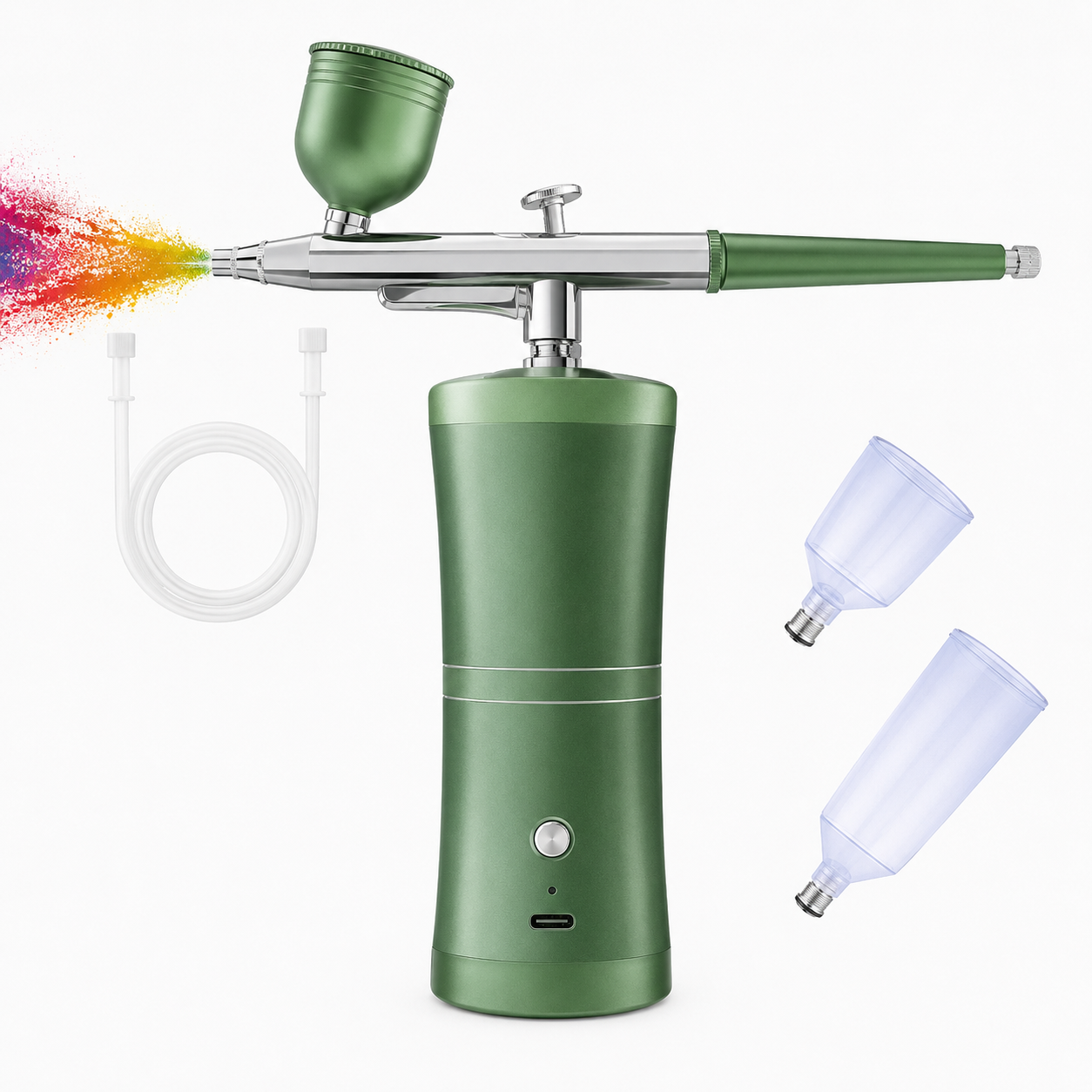 Electric Airbrush Kit with Compressor