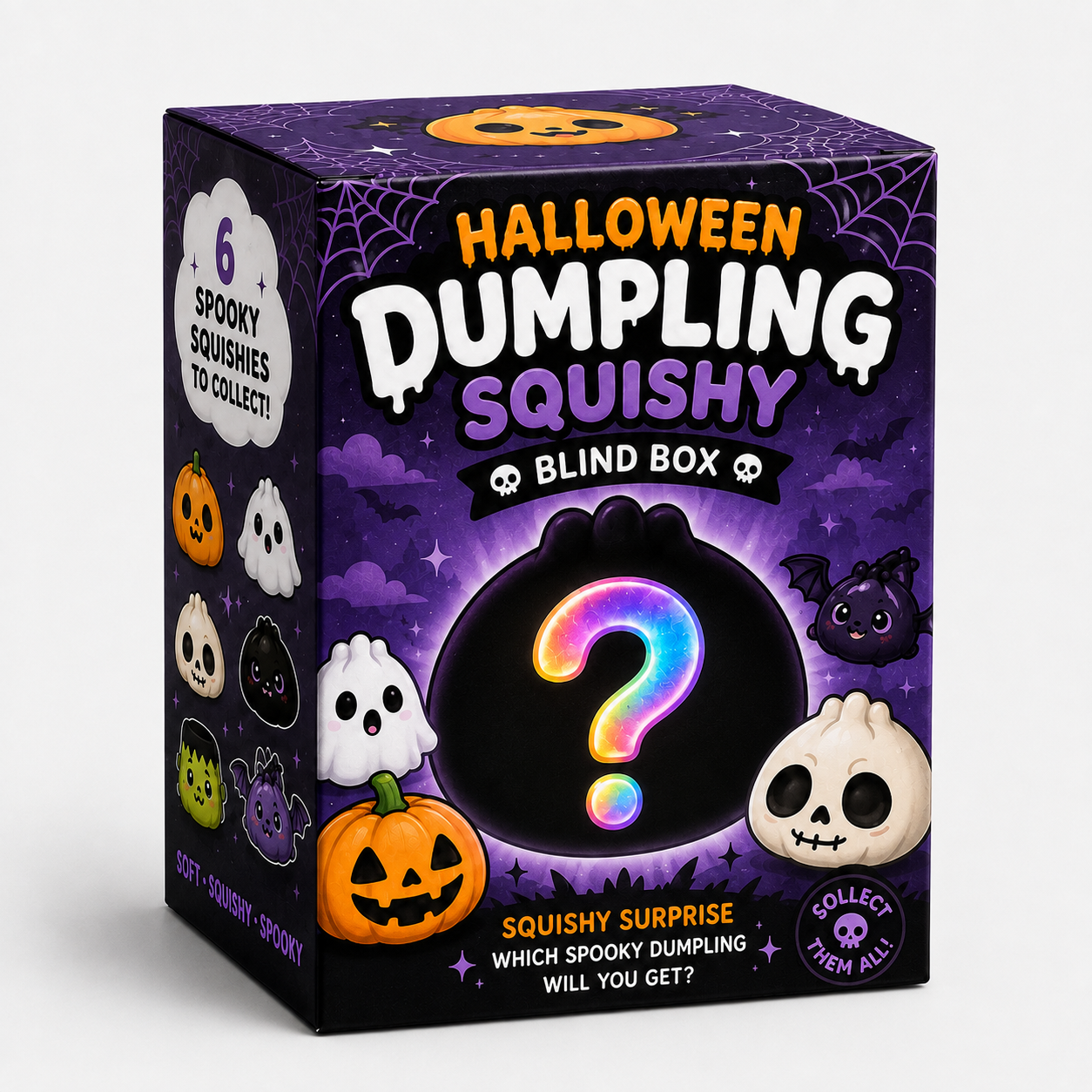 🎃 Halloween Steamer Dumpling Squishy Blind Box | 🔥🔥The Toy Everyone Will Ask About
