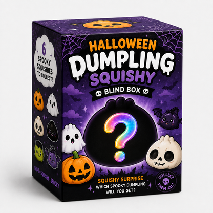 🎃 Halloween Steamer Dumpling Squishy Blind Box | 🔥🔥The Toy Everyone Will Ask About
