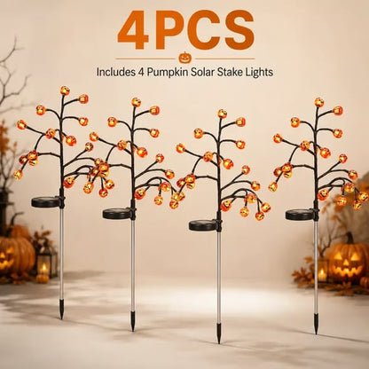 🔥HOT DEAL – 50% OFF🎃 Pumpkin Solar Stake Lights