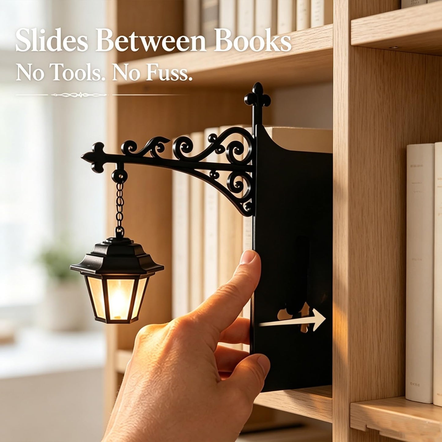 🔥 Ghost Bookshelf Lantern for Cozy Reading Corners 👻📚