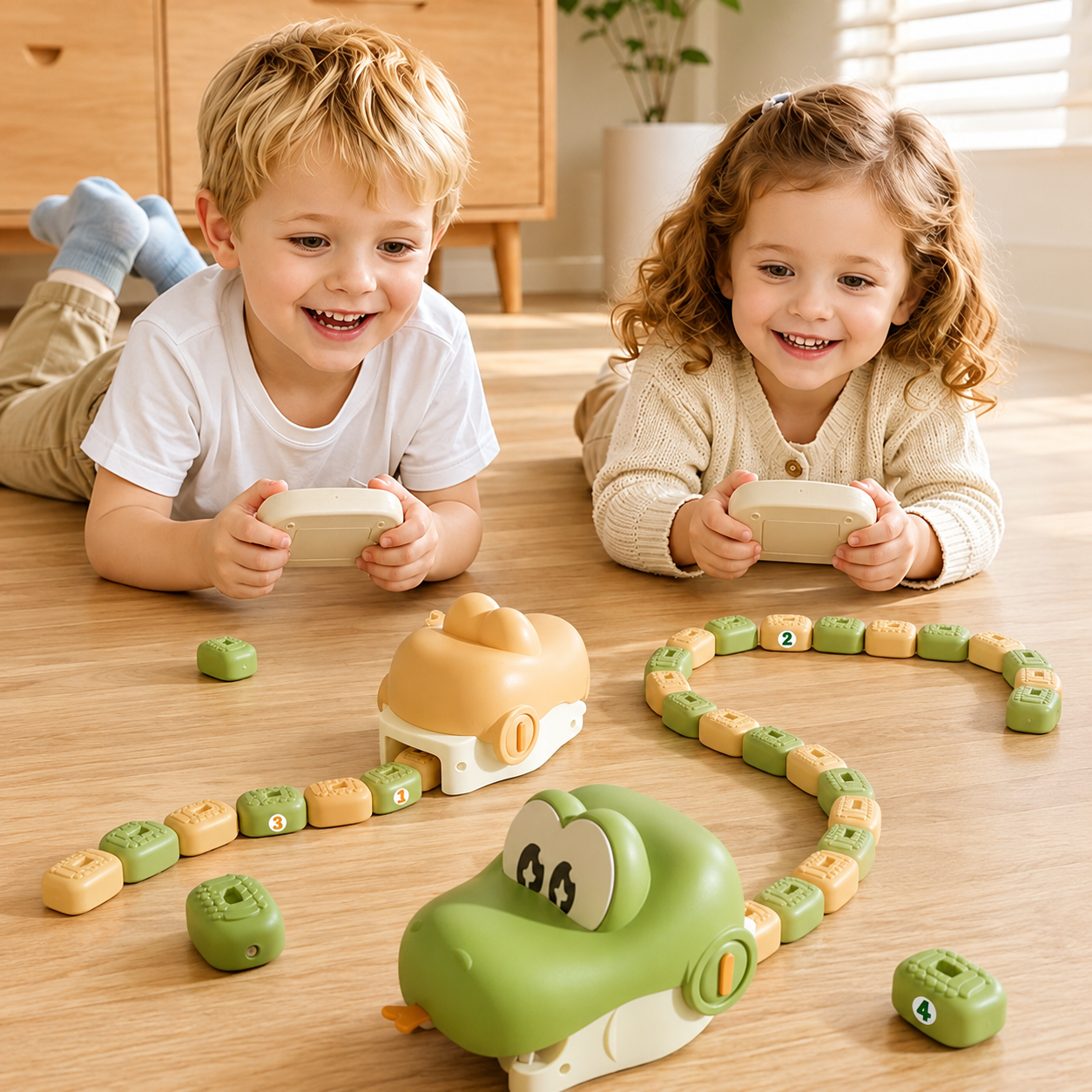 🧠🐍 Magnetic Devour Snake – Learn, Play & Laugh Together!