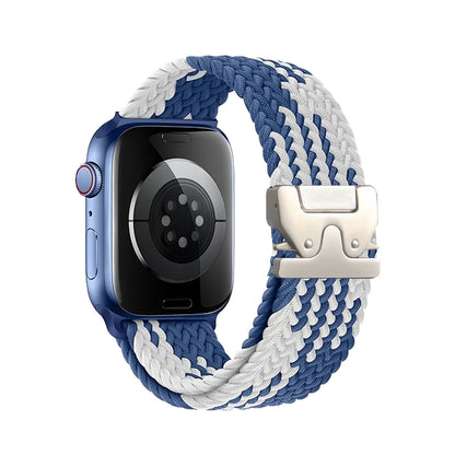 ⌚Apple Watch Parachute-Buckle Woven Nylon Loop Band🏃