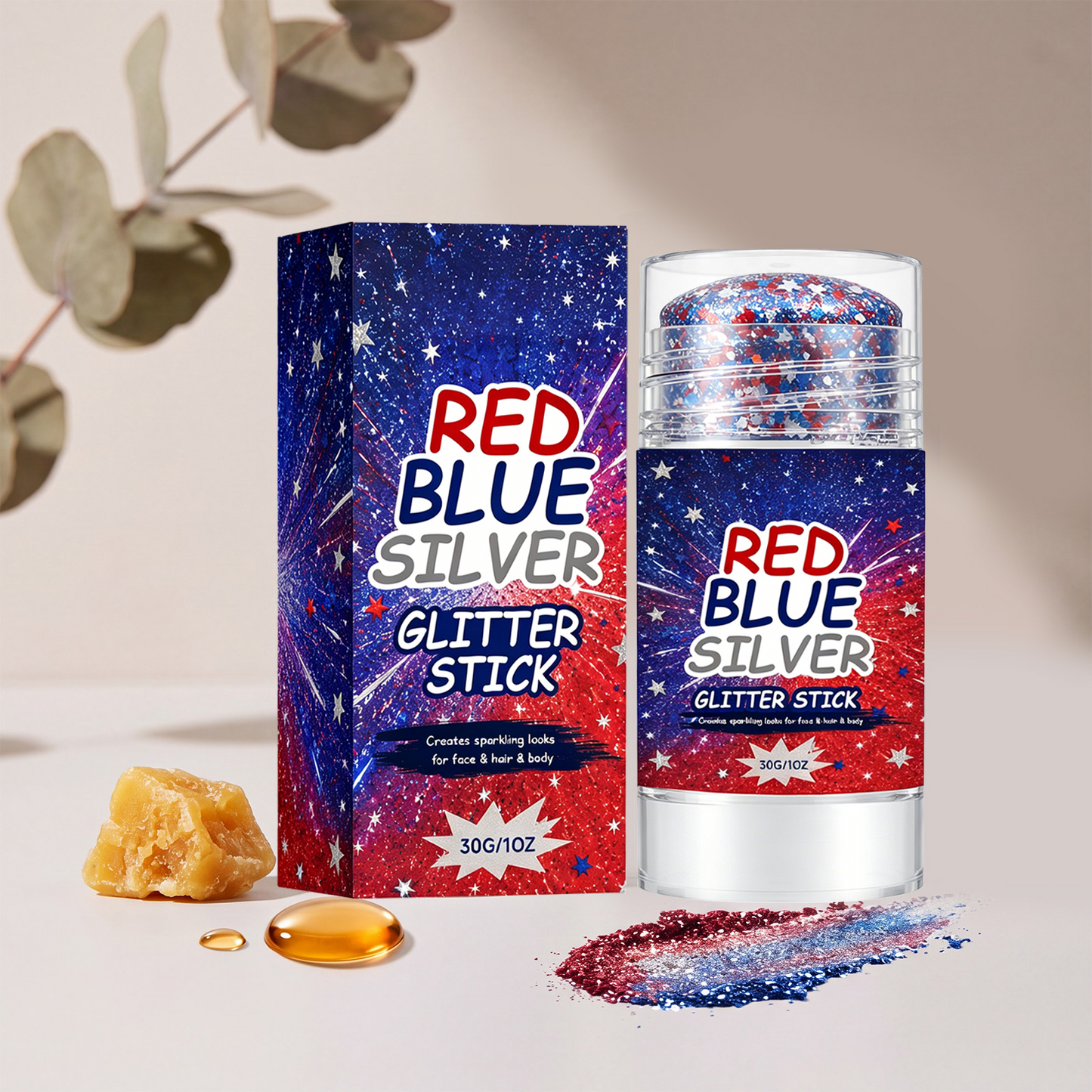 🌈Glitter Makeup Stick💄 — Create a Sparkling Look✨