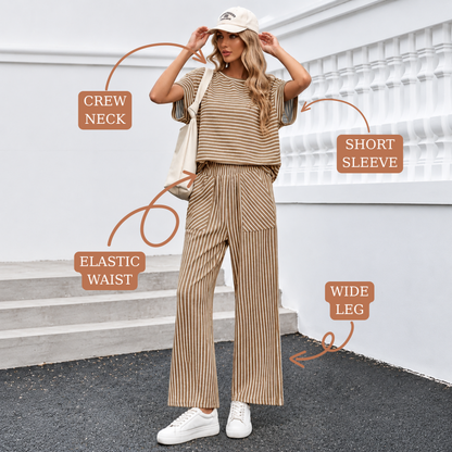 🔥Hot Sale Now — 50% OFF🏖️ Coastal Stripe Set