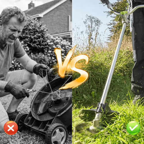 🌿 Steel Wire Trimmer Head – Heavy-Duty Weed Cutting Power ✨