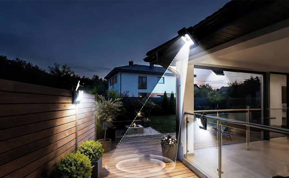 ☀️Solar Clip Light with Motion Sensor💡