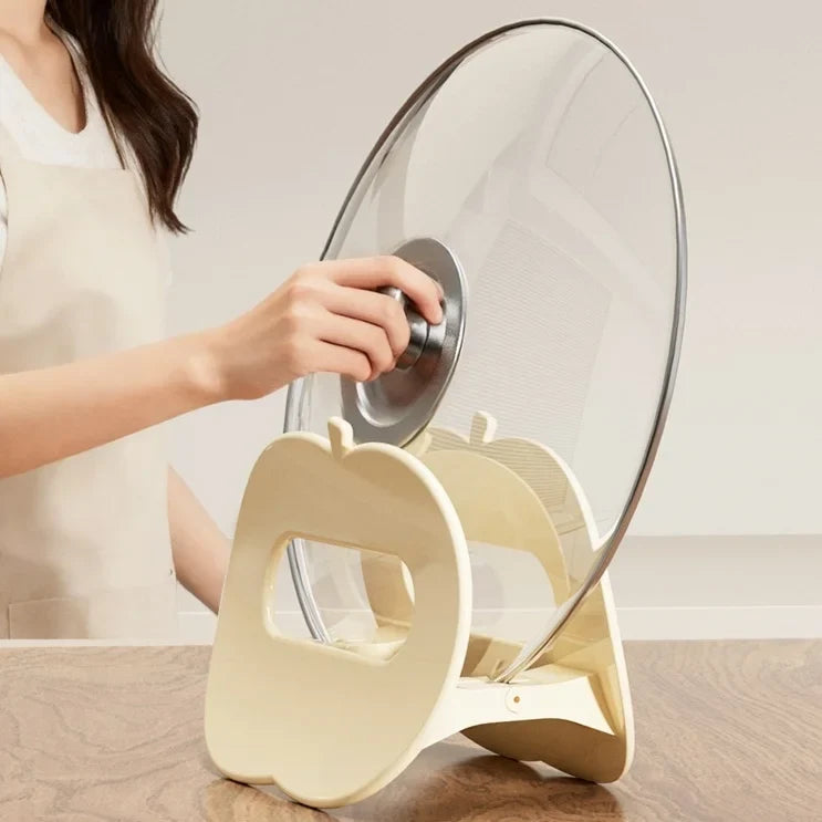 AppleRest Gravity Pot Lid Holder🍎