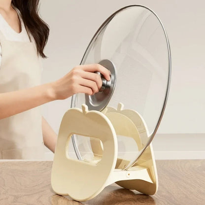 AppleRest Gravity Pot Lid Holder🍎
