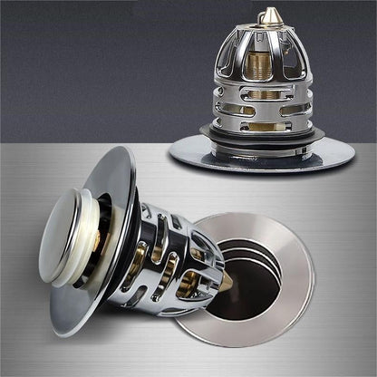 🚰 Universal Pop-Up Sink Drain Filter – Anti-Odor & Anti-Clog