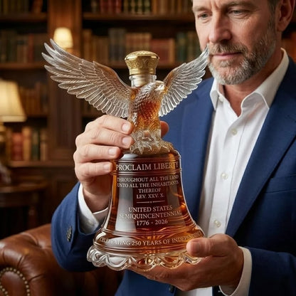 🔥Last Day 49% OFF🔥 - 🦅American Eagle Liberty Bell Decanter