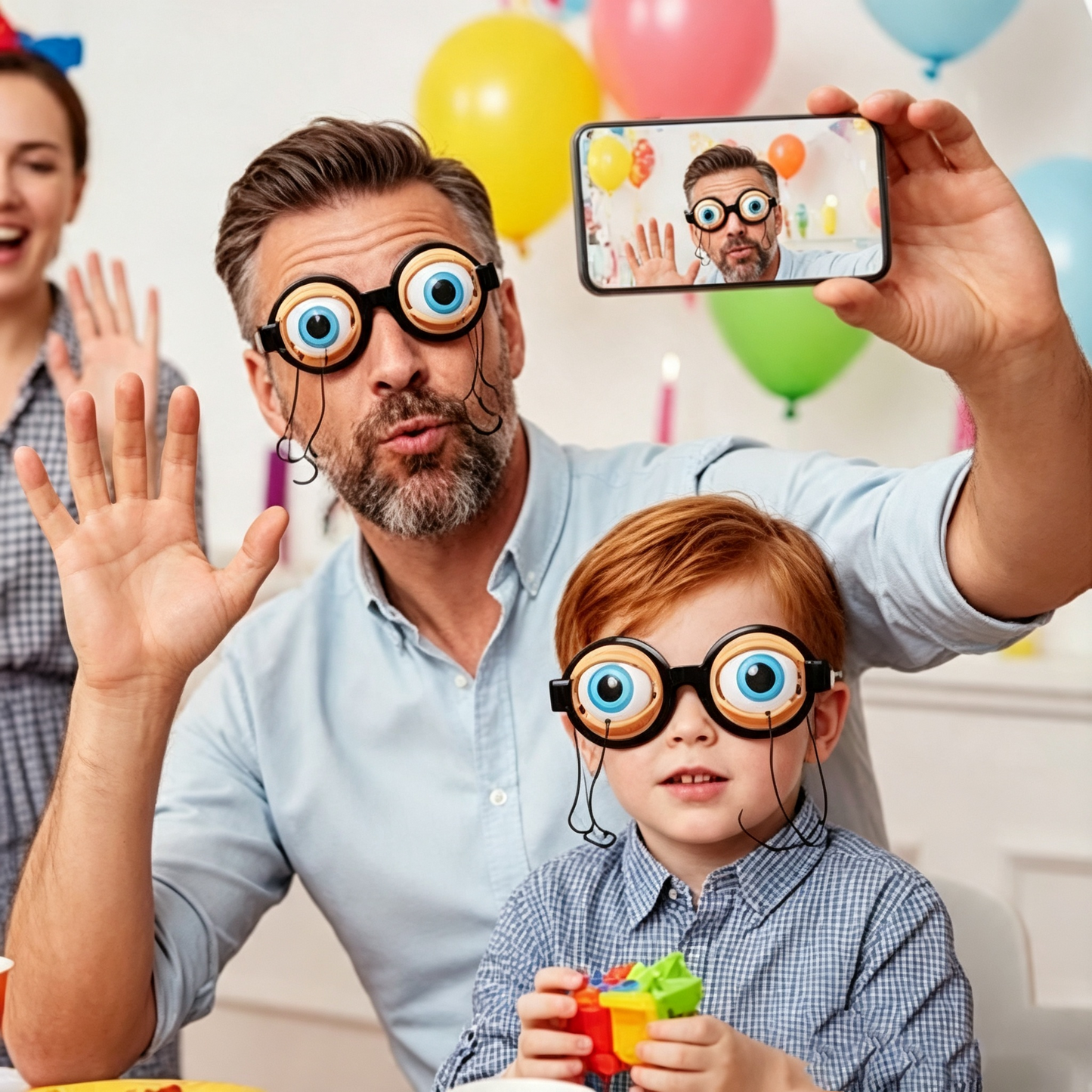 💥HOT SALE💥👻50K+ SOLD!🎭Funny Props Glasses