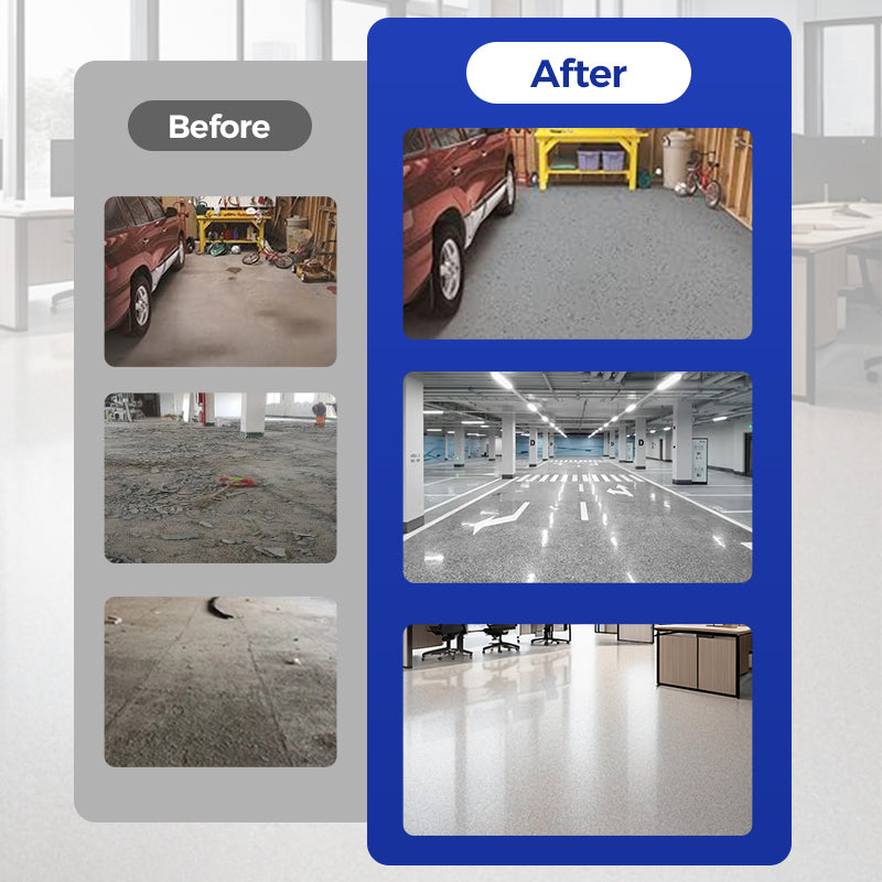 🔥🔥 2026 Home Upgrade🏡High-Gloss Marble Finish Epoxy Floor Coating