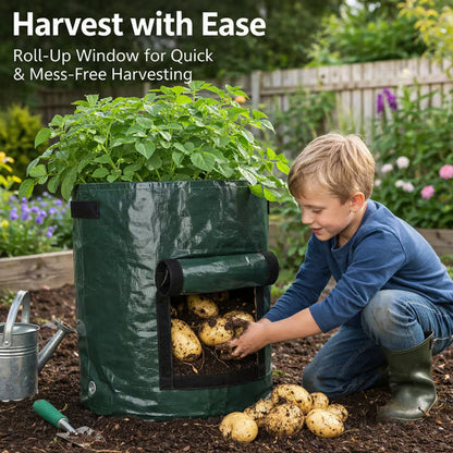 🌱🥔 Planting Bag with Harvest Window– Easy Grow
