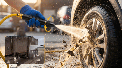 🔥 💦 Heavy-Duty Adjustable Hose Nozzle – Powerful Spray & Precision Control