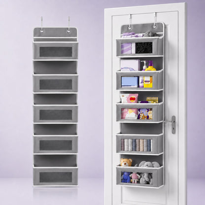 🚪 49% OFF Today | Space-Saving Door Organizer 👕 Perfect for Bedroom, Bathroom & Laundry Room