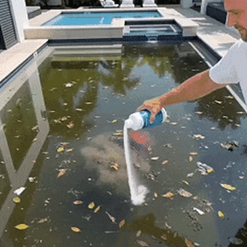 🏊 Pool Clarifier Liquid – Fast Dissolve, Crystal Clear & Odor-Free Water