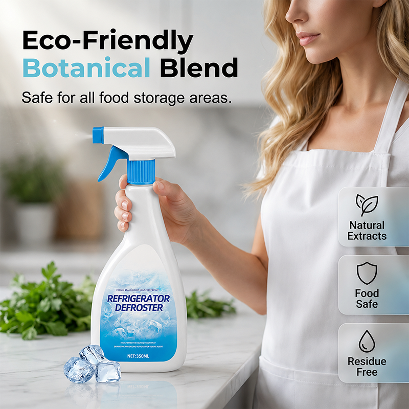 🔥❄️Extra-Large Capacity Refrigerator De-Icing Spray – One Bottle Works Like Three