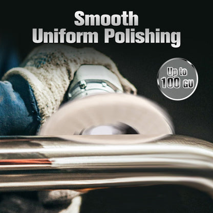 🔧 BUY 2 GET 3 FREE 🧰 Heavy-Duty Wool Felt Polishing Disc – Mirror-Like Finish Made Easy