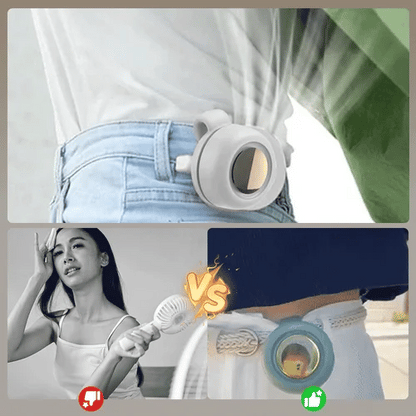 ❄️"Little Whirlwind" Clip-on Waist & Neck Fan👕