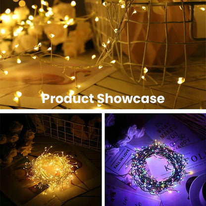 🎉🎉 50% OFF – USB LED COPPER WIRE FIRECRACKER LIGHTS