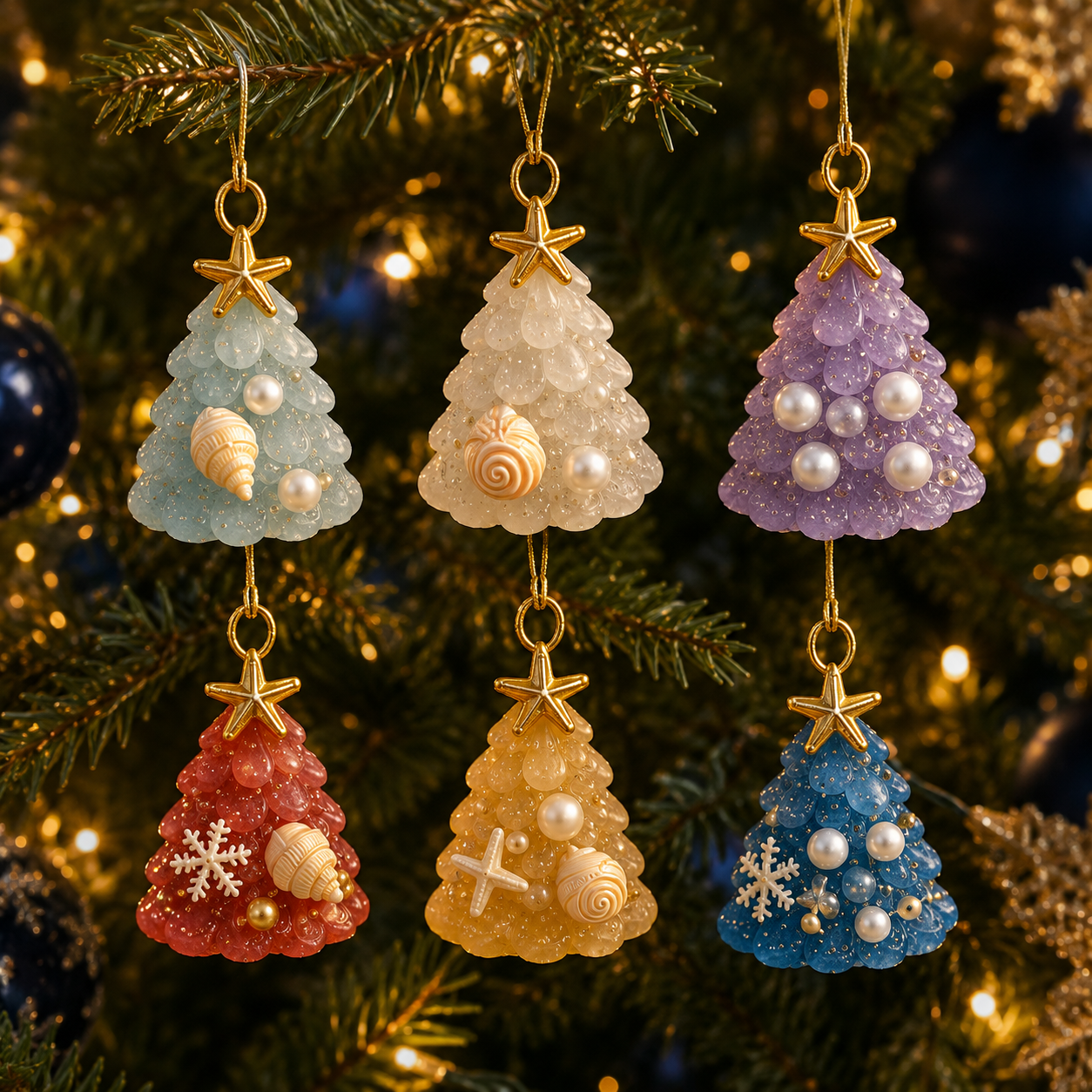 🌊 Mystery Coastal Christmas Tree Advent Calendar– A Magical Surprise in Every Box 🎄✨