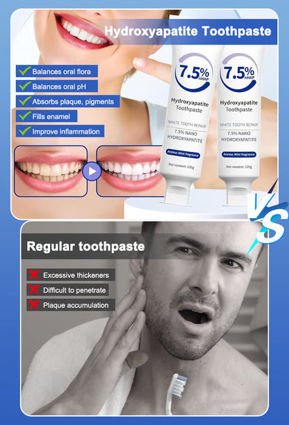 Buy 2 Get 1 Free? 7.5% Nano Hydroxyapatite Toothpaste