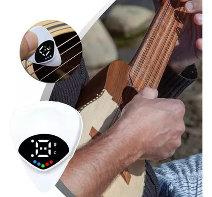 🎸2-in-1 Guitar Pick Tuner – Instant Tuning & Playing in One Smart Tool 🎶