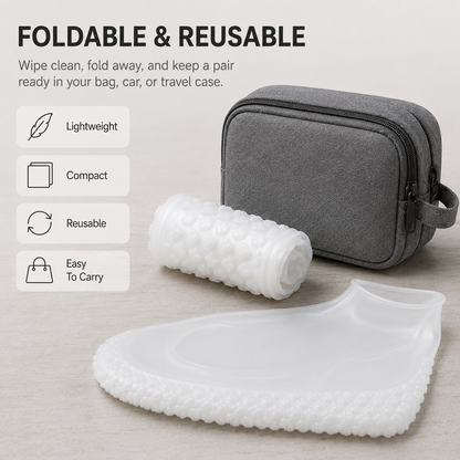 🔥 LAST DAY 40% OFF! 🌧️ Reusable Waterproof Shoe Covers – Foldable Rain & Mud Protectors👟