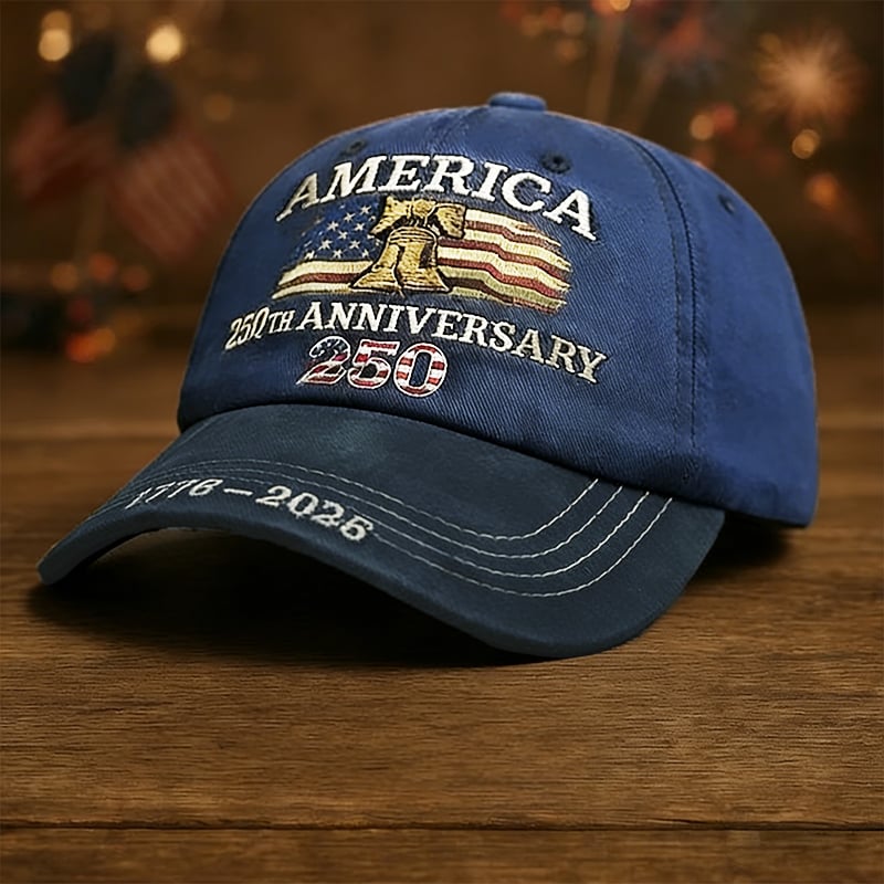 🔥 Hot Sale 50% OFF | 🧢 USA 250th Anniversary Red Cap | Celebrate America's Historic Milestone in Style