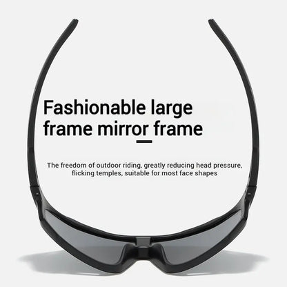 Photochromic UV-Protective Sports Sunglasses