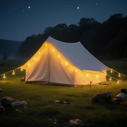 ✨ Solar String Lights-18ft-10LED