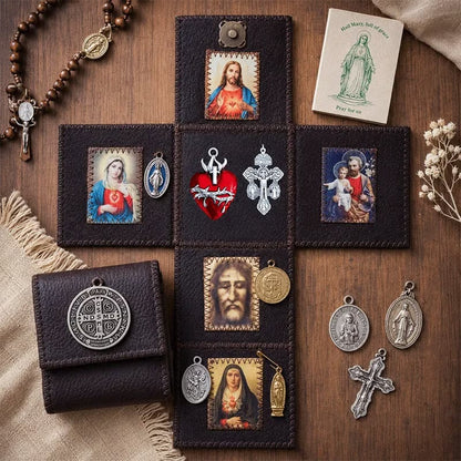 🙏 Limited-Time 49% OFF | Portable Catholic Altar ✝️ A Sacred Prayer Companion for Home & Travel