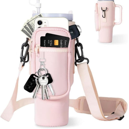 🔥 Hot Sale 50% OFF | 🥤 Water Bottle Carrier Bag for 40oz Tumblers | Stay Hydrated Anywhere