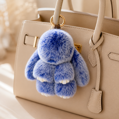 🐰 Handcrafted Soft Bunny Charm: Adorable Plush Rabbit Ornament 🎀