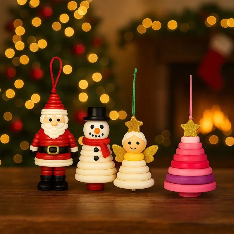 🔥Buy 1 Get 1 Free🎅☃️ DIY Button Ornament Kits