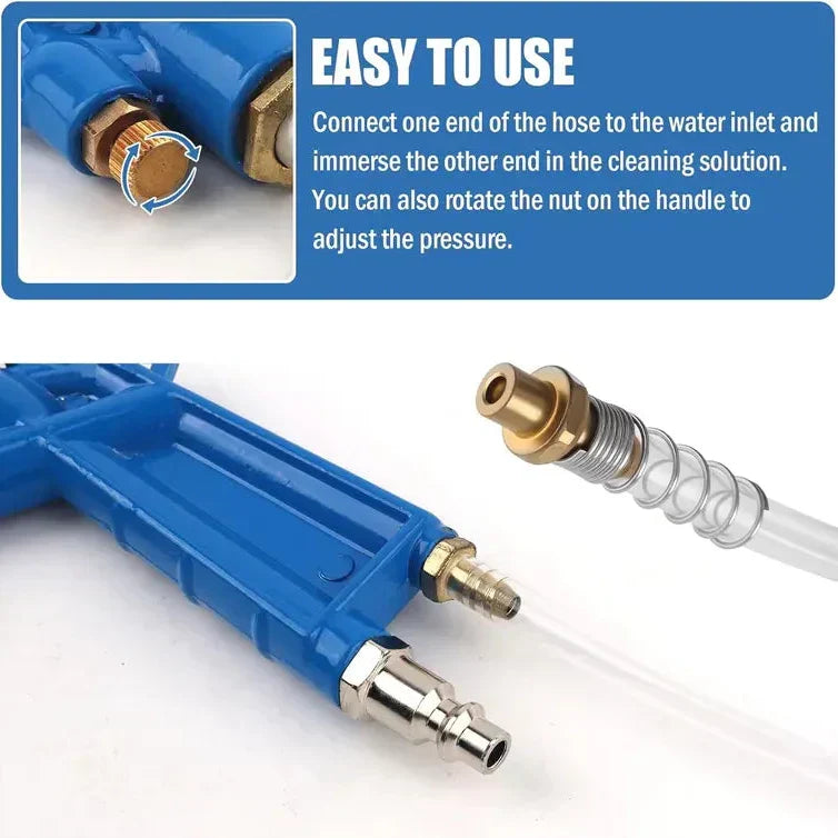 Heavy-Duty Pneumatic Air Blow Gun – High-Pressure Metal Cleaning Gun with 1.2m Hose for Automotive & Workshop Use