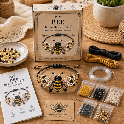 ⏳ 50% OFF Ends Today 🔥| DIY Beaded Bracelet Making Kit 🎨✨