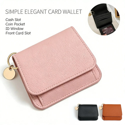 👛 Compact RFID Wallet for Women – Fashionable Card Organizer & Coin Purse 💕