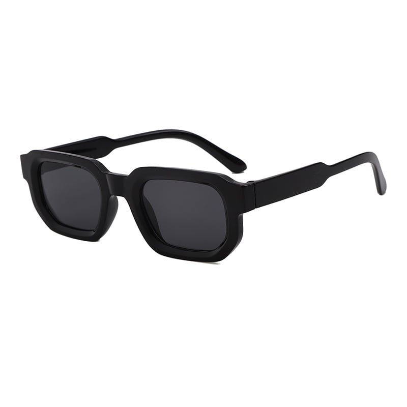 🕶️🔆 6 - Pack Vintage Rectangle Frame Sunglasses for Men & Women with UV400 Protection