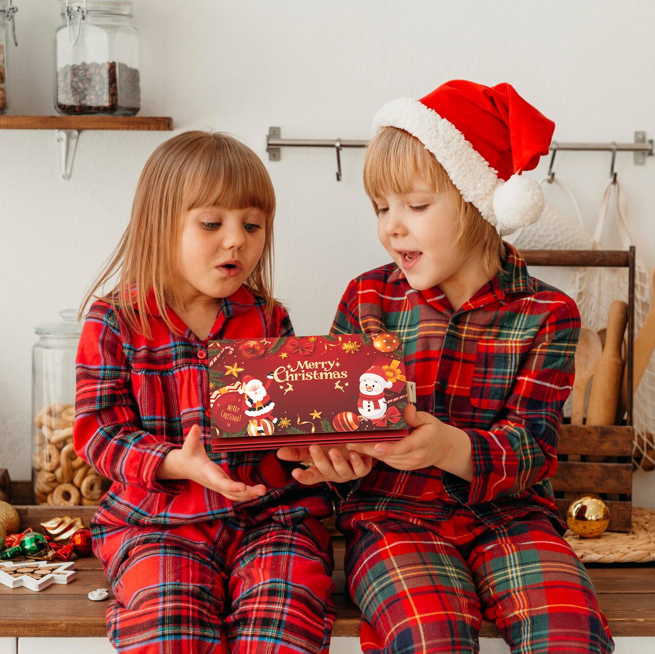 🏆Buy 1 Get 1 Free🎅💸Christmas Cash Gift Envelope– A creative way to give cash this Christmas!