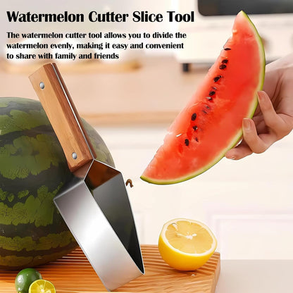 Slice Perfect Watermelon Wedges in Seconds 🍉 The Easy Way to Cut, Serve & Enjoy Fresh Fruit