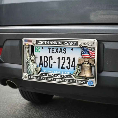 🗽250th Anniversary Commemorative License Plate Frame🚗