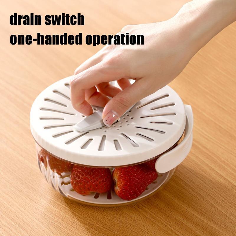 🔥2026 Hot Sale🧺 Collapsible Drain Basket with Handle – Wash, Drain & Fresh Storage All-in-One 💧✨
