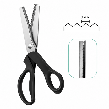 Multipurpose Pinking Shears Serrated Scissors