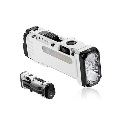 LED work light with 180° rotating head