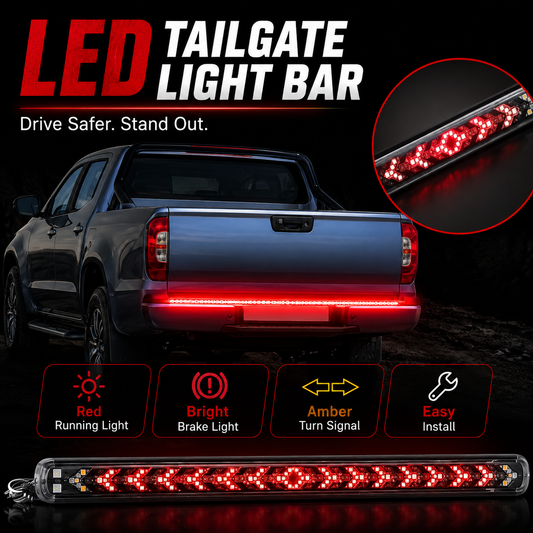 🔥Hot Sale！💡🚗60-Inch LED Tailgate Light Bar Strip