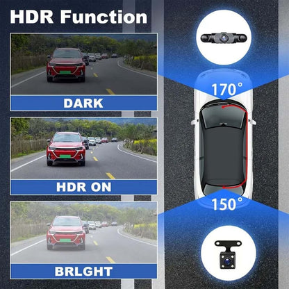 🎁🎁🎁Over 49% OFF🔥🔥2026 Newest Full View Car Dashcam System